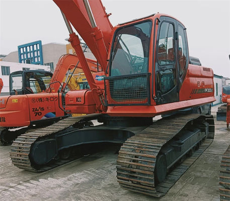 DE08TIS motoru ile kullanılmış orijinal Japon ikinci el Doosan DX300LC Crawler Excavator