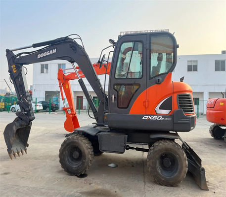 İkinci el Doosan Hidrolik Kazı makinesi 7530mm yarıçaplı