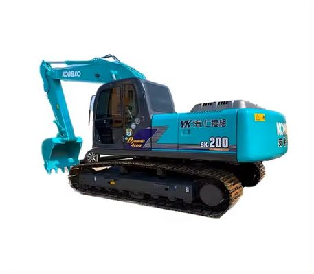 2015 yılı 20600kg Mavi İkinci - El Kobelco Kazı makineleri Sk200 Hino Hino J05E Motor modeli ile