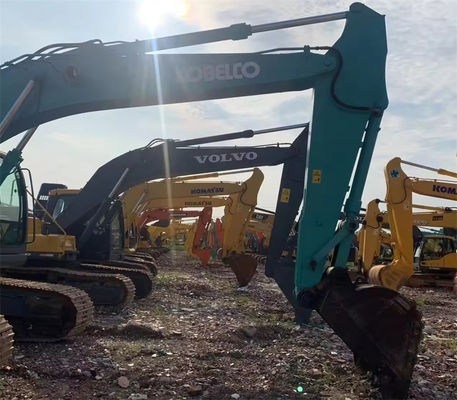 Dört vuruşlu kazıcı ikinci el Kobelco SK210LC Yenilenmiş