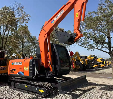 5850kg İkinci el İyi durumda Hitachi ZX60 0.22m3 Kova kapasitesi ile Sıcak satılıyor