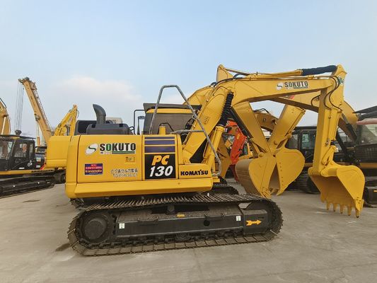 Japon orijinal 13 tonluk Komatsu PC130 pc130-7 sürünen kazıcı satılıyor