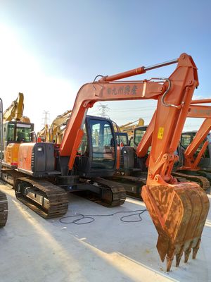 7 tonluk mini kazıcı Japon orijinal HITACHI ZX70 Satılık kullanılmış kazıcı