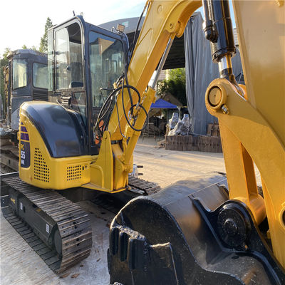 Orijinal Fabrika Yapımı Komatsu PC55 Kazıcı 5 Ton Küçük Kullanılmış Komatsu Kazıcı