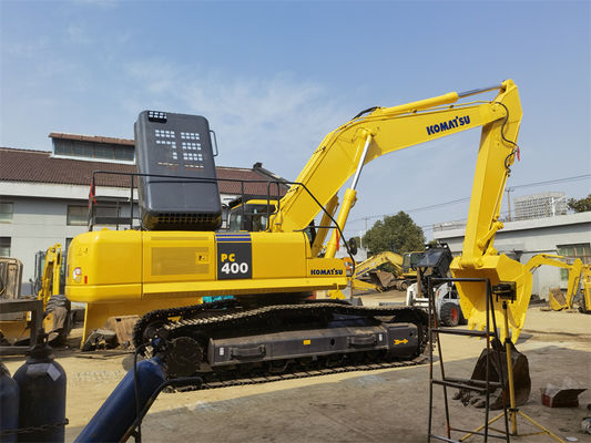 Kullanılmış Komatsu PC400 sürünen kazıcılar 40 Ton Japon orijinal orta kazıcı