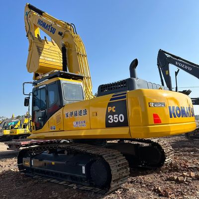Japonya Orijinal Kullanılmış Sıçrayıcı Kazı Makinesi komatsu PC350 Kullanılmış komatsu Kazıcı