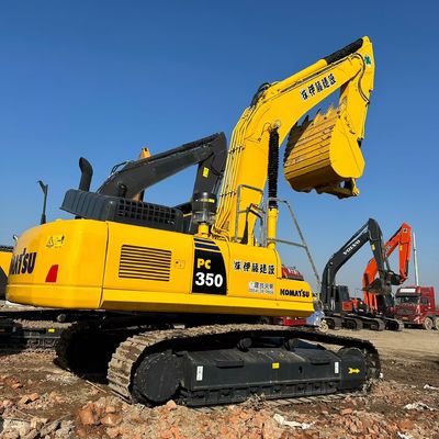 Japonya Alışverişe Alınan Kullanılmış PC350 Crawler Ekskavatörü Kullanılmış PC350-8 Ekskavatörü