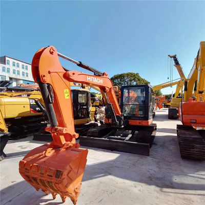 Mini Kullanılmış Ekskavatör ZX55 Düşük Çalışma Saatleri HITACHI ZX55USR Çırpıcı Ekskavatör