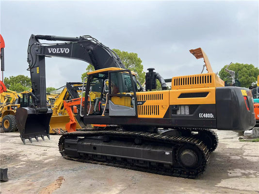 iyi kalite kullanılmış Volvo EC480DL ekskavatörü 48 tonluk Volvo ekskavatörü satılıyor