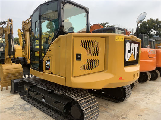 İkinci el CATERPILLAR kazık makinesi CAT307.5 mini hidrolik sürünen kazık makinesi