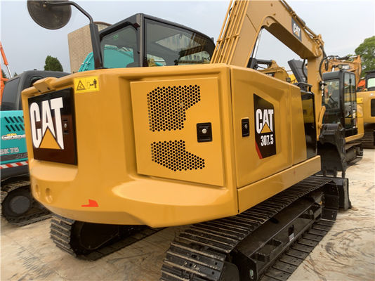 Mükemmel Performansla 6-7 Tonluk Mini Kullanılmış CAT307.5 CAT305.5E2 Ekskavatörü