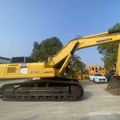 Japonya 40 tonluk ikinci el sürünen kullanılmış kazma makinesi kazıcı Komatsu PC400-8r