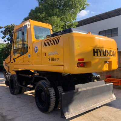 Güney Kore Hyundai 210W-7 Tekerlekli Kazıcı Yüksek Kaliteli Hyundai Satılık