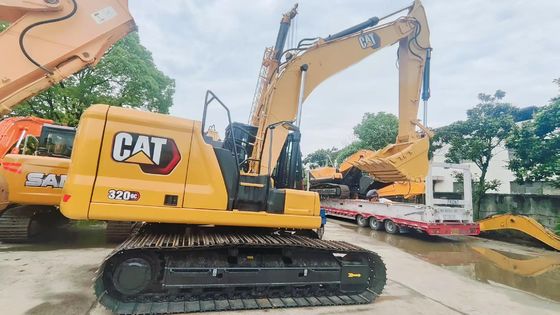 Kullanılmış CAT 320GC Caterpillar Excavator 20 Ton Orta Boyutlu Kazma Makinesi İş Alanı Hazır