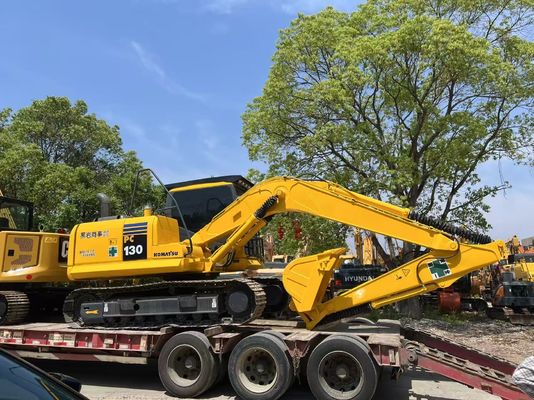 13 TON Küçük Kazıcı Kullanılmış komatsu PC130 Kazıcı İkinci el komatsu kazıcı PC130 stokta