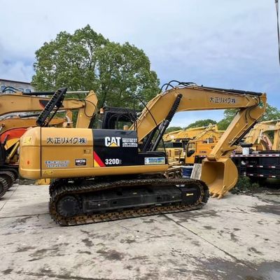 Kullanılmış CAT 320GC Caterpillar Excavator 20 tonluk orta boy kazma makinesi 107kW gücüyle