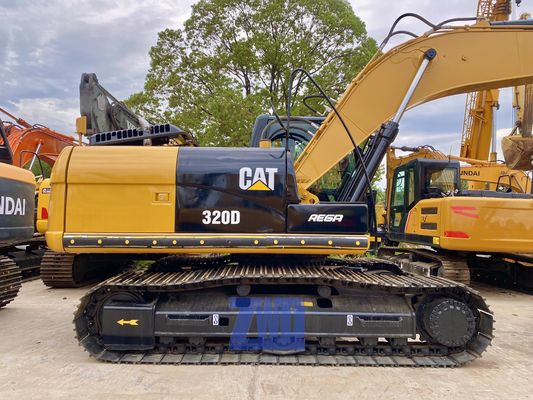 Yüksek Kaliteli İkinci El Japonya 20 Ton Orijinal Caterpillar CAT320D Kullanılmış Ekskavatör, İyi Durumda