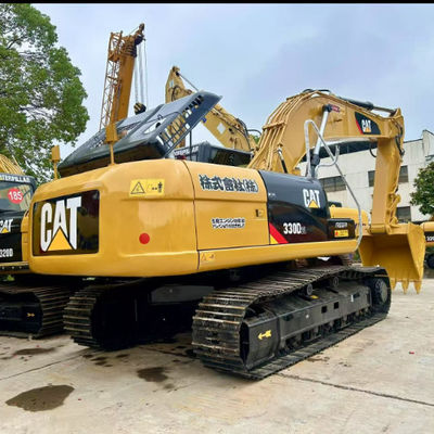 İkinci El CAT 330D 330DL Mini Hidrolik Çarpıcı Kazı Makinesi 1.4m3 30Ton Digger Caterpillar Mini Kazı Makinesi