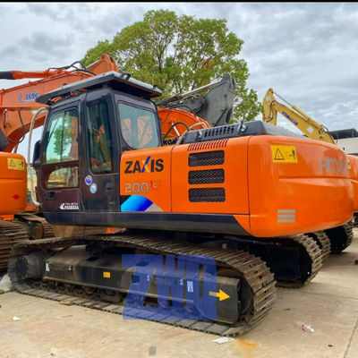 HITACHI %90 Yeni ZX200-5G Kullanılmış Ekskavatör 2023 20 Ton Japonya Orijinal Zaxis ZX200-3 ZX200-3F ZX EX 200 EX200-5 İkinci El Kazıcı