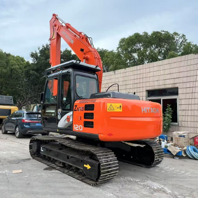 Orijinal İthal Kepçe Makinesi ZX120 120 Hitachi Kullanılmış Ekskavatörler madencilik