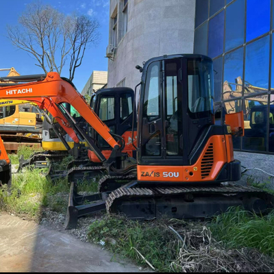 Japon Orijinal Hitachi ZX50U-2 Mini Ekskavatör 3-50 ton Makine Kalitesi Güvencesi İkinci El Paletli Ağır Ekipman Motor Motor Şanzıman Çekirdeği