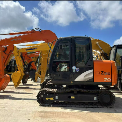 Yüksek Kaliteli Orijinal Japonya Kullanılmış Ekskavatör HITACHI ZX70 Uygun Maliyetli Düşük Çalışma Saati