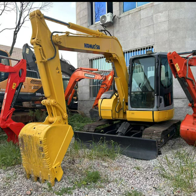 Kullanılmış Komatsu PC78US Mini Ekskavatör Japon Marka İthal Motor Rulman Hidrolik Paletli