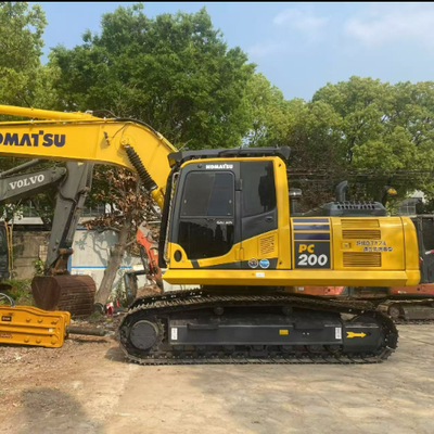 İkinci El Komatsu Pc200 Makine Hidrolik Gezgin 20 ton Mini Kullanılmış Ekskavatörler