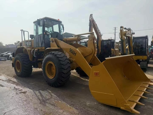 %90 Yeni Kullanılmış Japon Orijinal Caterpillar 966H Tekerlekli Yükleyici Nominal Yük 6 Ton Yüksek Kaliteli Mühendislik İş Makineleri