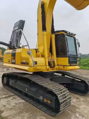 20 tonluk bir çalışma ağırlığı olan orijinal Japon ithal Komatsu PC200-8 kazıcı