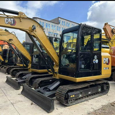 Orijinal Caterpillar 305.5E2 Mini Ekskavatör 5.5 Ton Çalışma Ağırlığı Yanmar Motor