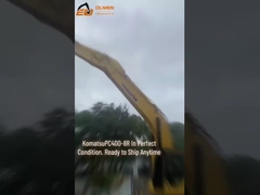 Japonya Orijinal Komatsu PC400 Madencilik İnşaat Ekipmanı Komatsu PC400-8 kazıcı