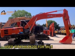 20 ton ağır makine kullanılmış Hitachi Zx200 ekskavatörü düşük çalışma saatleri ile