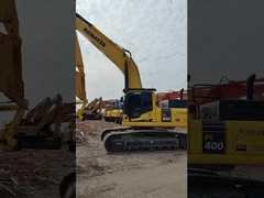Yüksek Kaliteli 40 Tonluk Kullanılmış Ekskavatör İnşaat Ekipmanı Komatsu PC400 Düşük Saat PC400-8 Ekskavatör